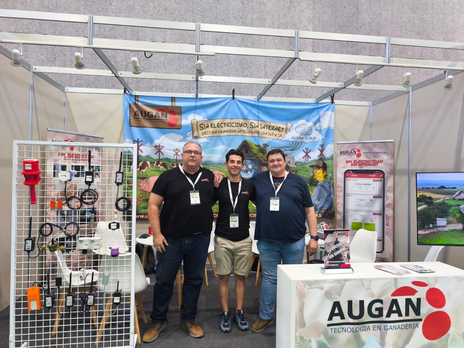 Augan en Salamaq 2026 con stand propio