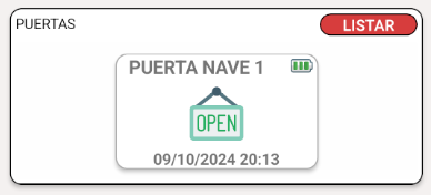 Monitoreo de Puertas en App