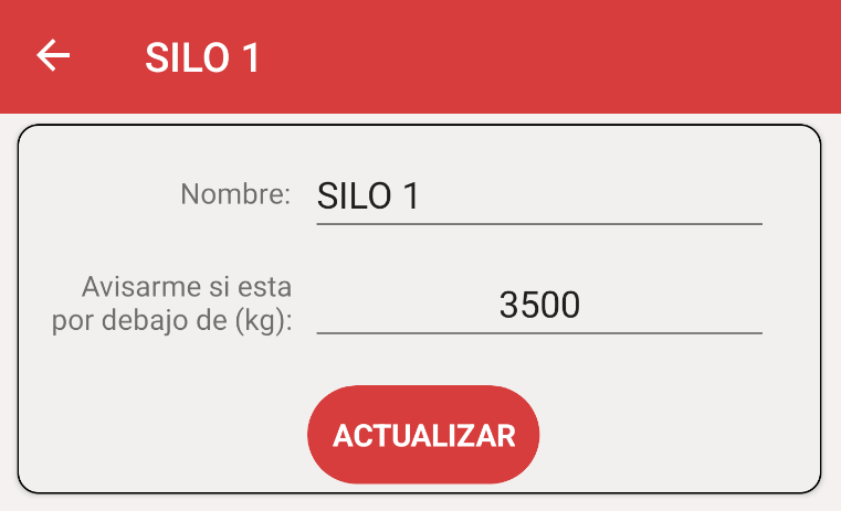 Sistema de Alarmas de Silo